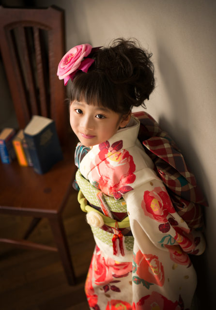 七五三のお祝い写真