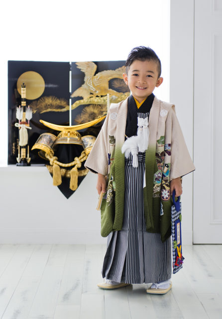 七五三のお祝い写真