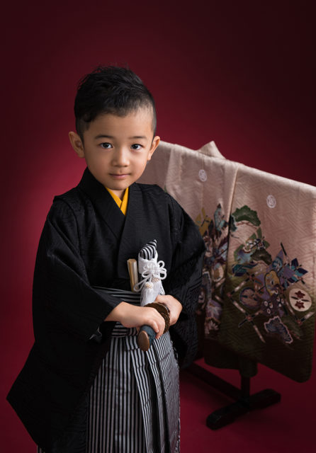 七五三のお祝い写真