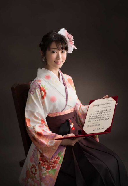 大学卒業の写真