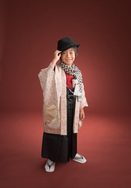 七五三のお祝い写真