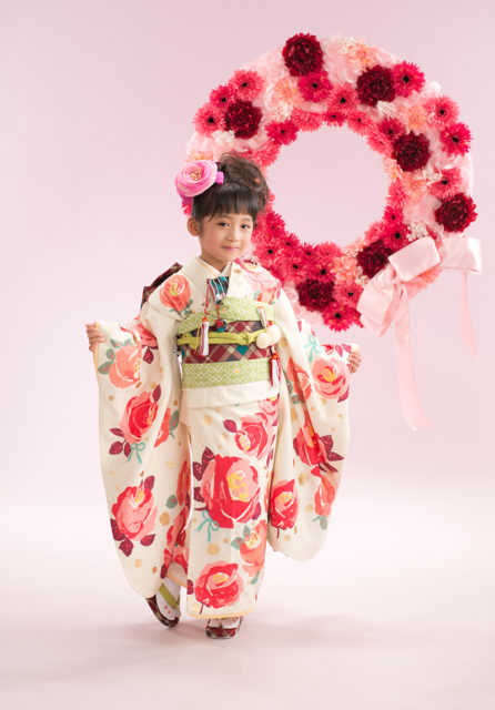 七五三のお祝い写真