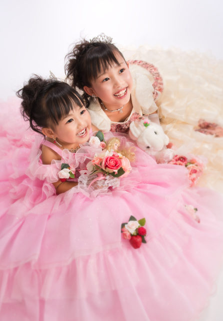 七五三のお祝い写真