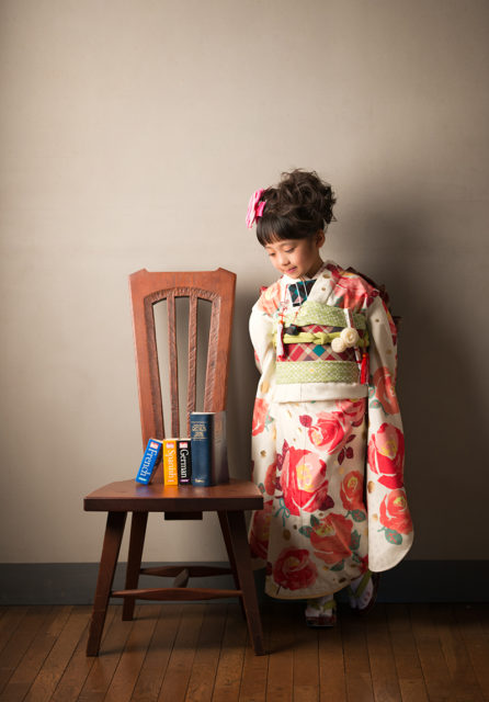 七五三のお祝い写真